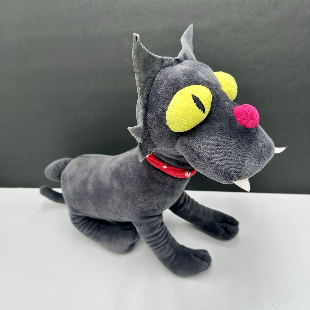 The Simpsons Snowball II Cat Plush 14” Stuffed Animal Gray Universal Studios - Picture 2 of 7